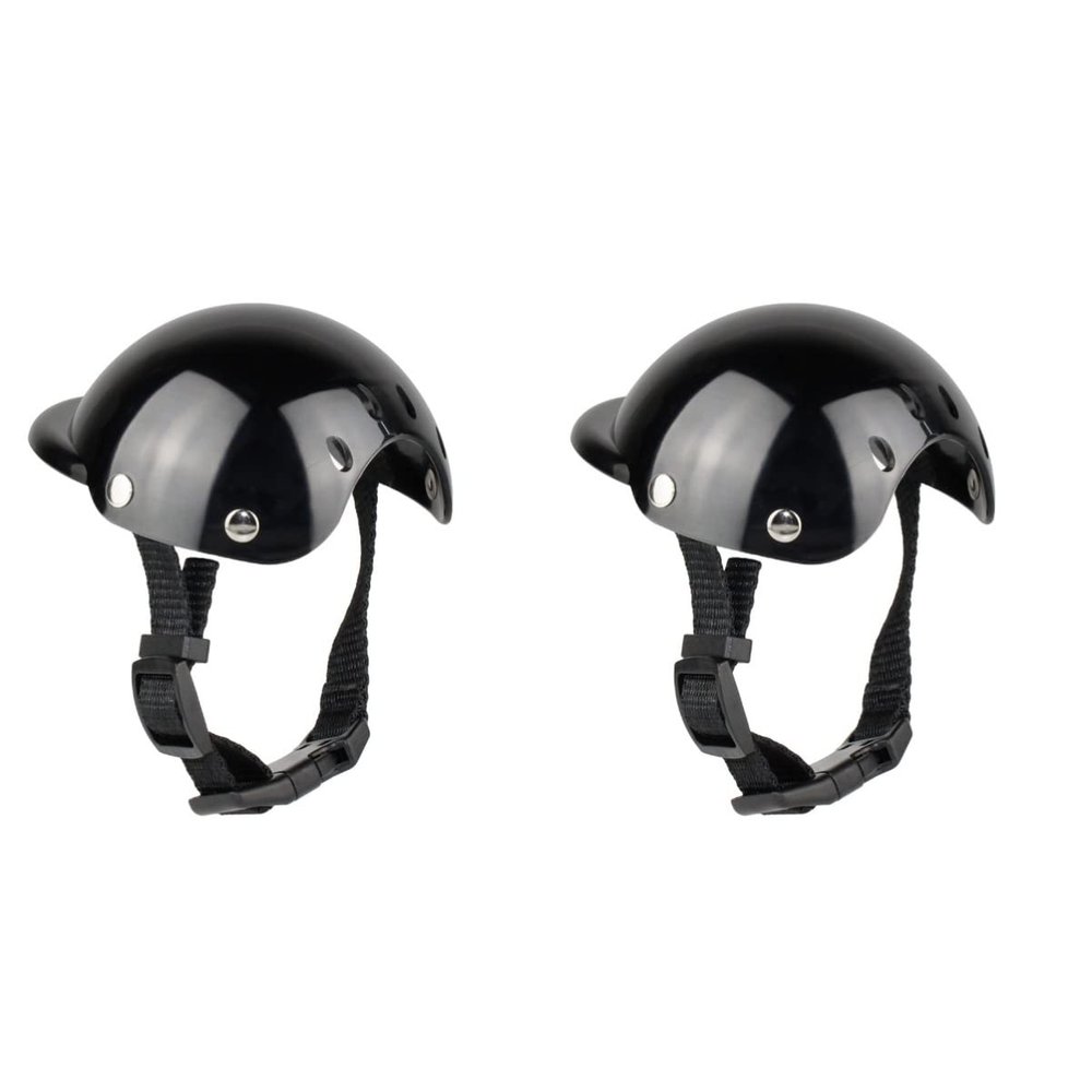 Mipcase 2-Piece Dog Head Helmets for Small Dogs and Cats