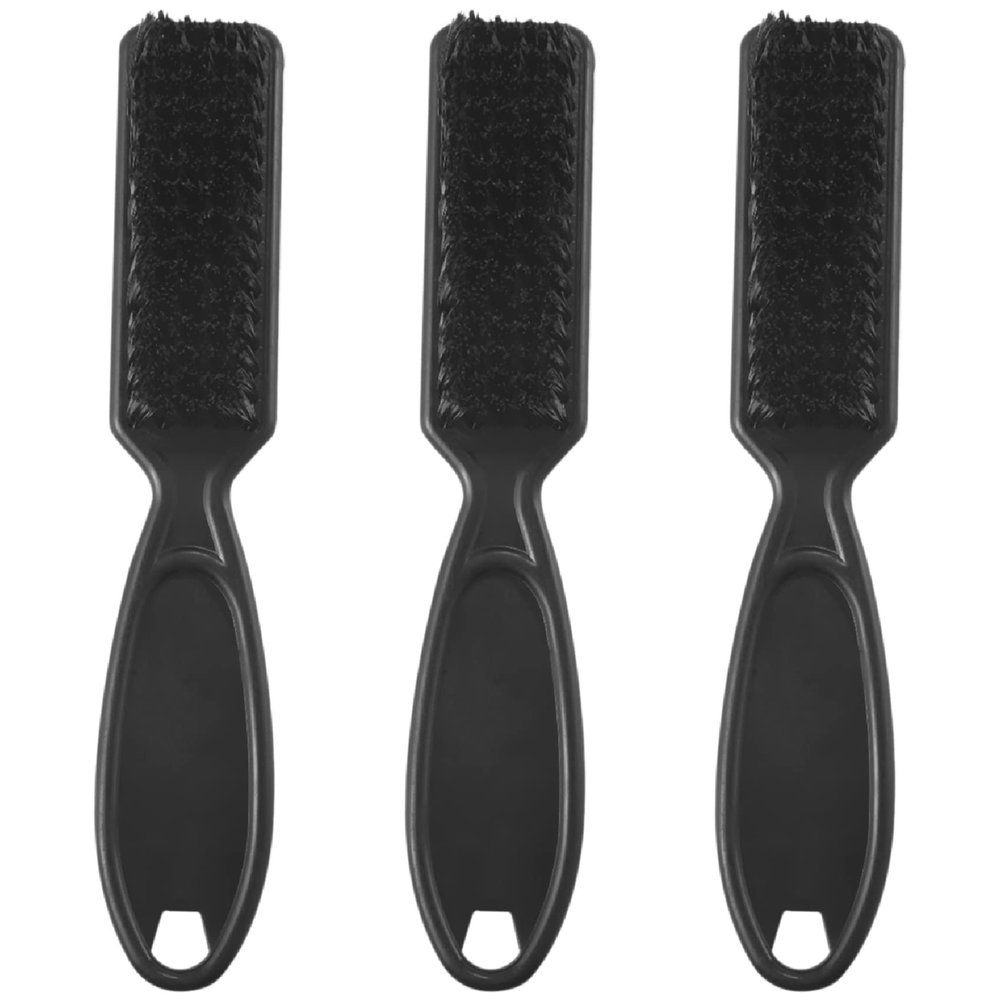 3-Piece Fade Hair Removal and Tool Cleaning Brush Set