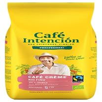 CAF CRME BIO FINO Coffee by Caf Intencin, 1,000 g Whole Beans (12 pcs.)
