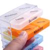 FAMoUsGoods 7-Day Weekly Pill Organizer Box view 2