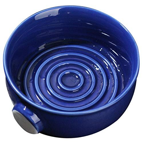 Wresetly Ceramic Shaving Bowl, Royal Blue