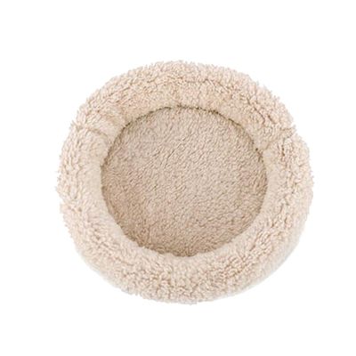 Leeadwaey Guinea Pig Winter Mat for Small Pets, Cream