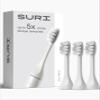 SURI Recyclable Plant-Based Electric Toothbrush Heads, Sea Mist, 3-Pack view 1