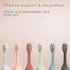 SURI Recyclable Plant-Based Electric Toothbrush Heads, Sea Mist, 3-Pack view 3