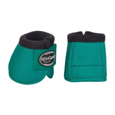COOLHORSE Reinsman Apex Bell Boots, Emerald Green, Size L