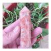 WGPHD Quartz Crystal Tower Point, Golden Sunstart, 2 Pieces, 120–130 g view 1