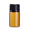 Beaupretty 3 Sets of 1 mL Mini Bottles with Black Caps, 12 Pieces per Set view 2