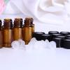 Beaupretty 3 Sets of 1 mL Mini Bottles with Black Caps, 12 Pieces per Set view 3