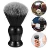 FOMIYES 2-Piece Double-Color Nylon Beard Grooming Brush Set view 4