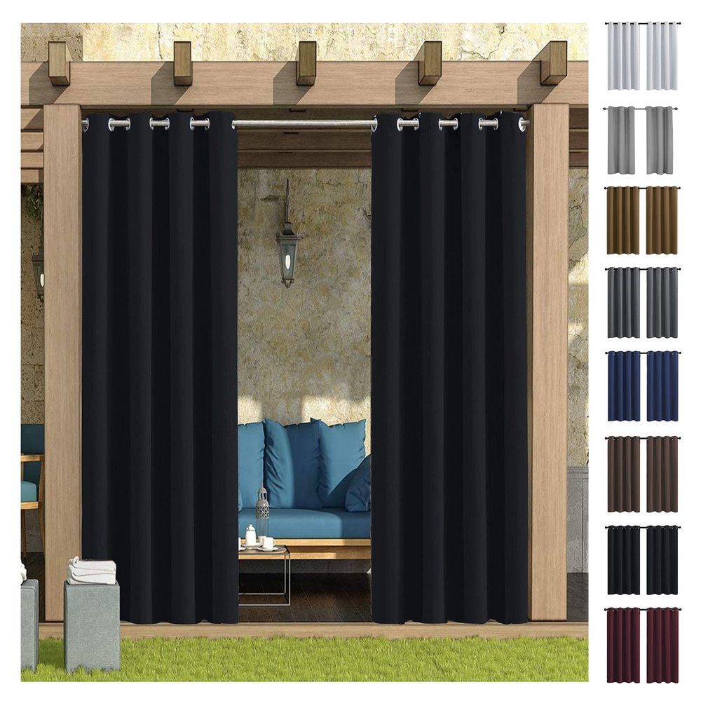 AEREY Thermal Blackout Sound-Reducing Curtain, 90 x 180 cm (W x H)
