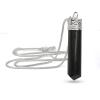 Frienemy Black Agate Point Crystal Stone Pendant for Men and Women #Frienemy-0265 view 1