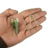 Aleafa Armlet Green Aventurine Crystal Pendulum, Orgon Dowser, Green view 2