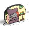 Women's Makeup Bag for Girls, Cat Coin Purse, Color 5 view 3