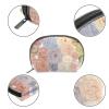 Women's Makeup Bag for Girls, Cosmetic and Coin Purse, Zippered Toiletry Travel Bag, Color 7, 19 x 5.5 x 13 cm / 7.5 x 2.2 x 5 in view 4