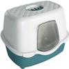 Stefanplast Tris Chic Cat Litter Box with Air Filter, Green view 1