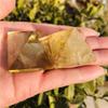 WGPHD Natural Citrine Crystal Pyramid Gemstone for Meditation, Healing, Decoration, Chakra and Reiki, 3 cm view 4