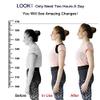 Posture Corrector Back and Shoulder Support, Adjustable Brace, Black, Size L for Adults view 3