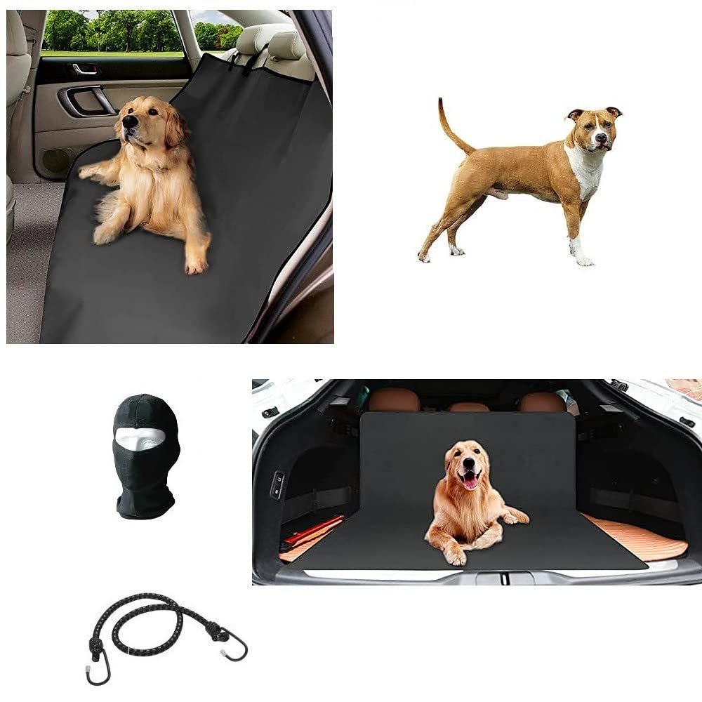Compatible with Volvo XC90 Rear Seat Cover for Dogs and Pets, Dirt- and Hair-Resistant, 142 x 119 cm