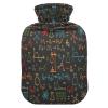 Chemical Hot Water Bottle with Soft Fleece Cover, 2-Liter Heat Pack for Hot and Cold Compresses view 1