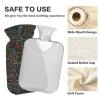 Chemical Hot Water Bottle with Soft Fleece Cover, 2-Liter Heat Pack for Hot and Cold Compresses view 3