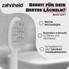 Zahnheld Basic Soft Brush Heads 3-Pack for Gero G2 & G3, Soft, White view 2