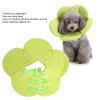 Pet Recovery Collar, Adjustable Soft Cone for Dogs and Cats, Cute Sunflower Sponge Collar for Biting and Licking, Wound Healing (L-2#) view 2