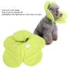 Pet Recovery Collar, Adjustable Soft Cone for Dogs and Cats, Cute Sunflower Sponge Collar for Biting and Licking, Wound Healing (L-2#) view 3
