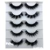Demasiado 2022 5 Pairs One Box 3D Mink Hair False Eyelashes, Natural Thickness, Long Wispy Lashes, Makeup Beauty Extension Tools (Color: 5pairs-SS-12) view 1