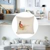 Icotoibabie Linen Pillow Cover, Pretty Pheasant, 18 x 18 in, Double-Sided view 4