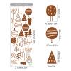 DOTUIARG Woodland Trees Wall Stickers, Removable PVC Nursery Decor view 3