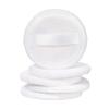 Cotton Makeup Powder Puffs with Strap, White, 5 Pieces view 2
