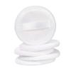 Cotton Makeup Powder Puffs with Strap, White, 5 Pieces view 3
