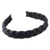 Wide Braided PU Retro Headband view 1