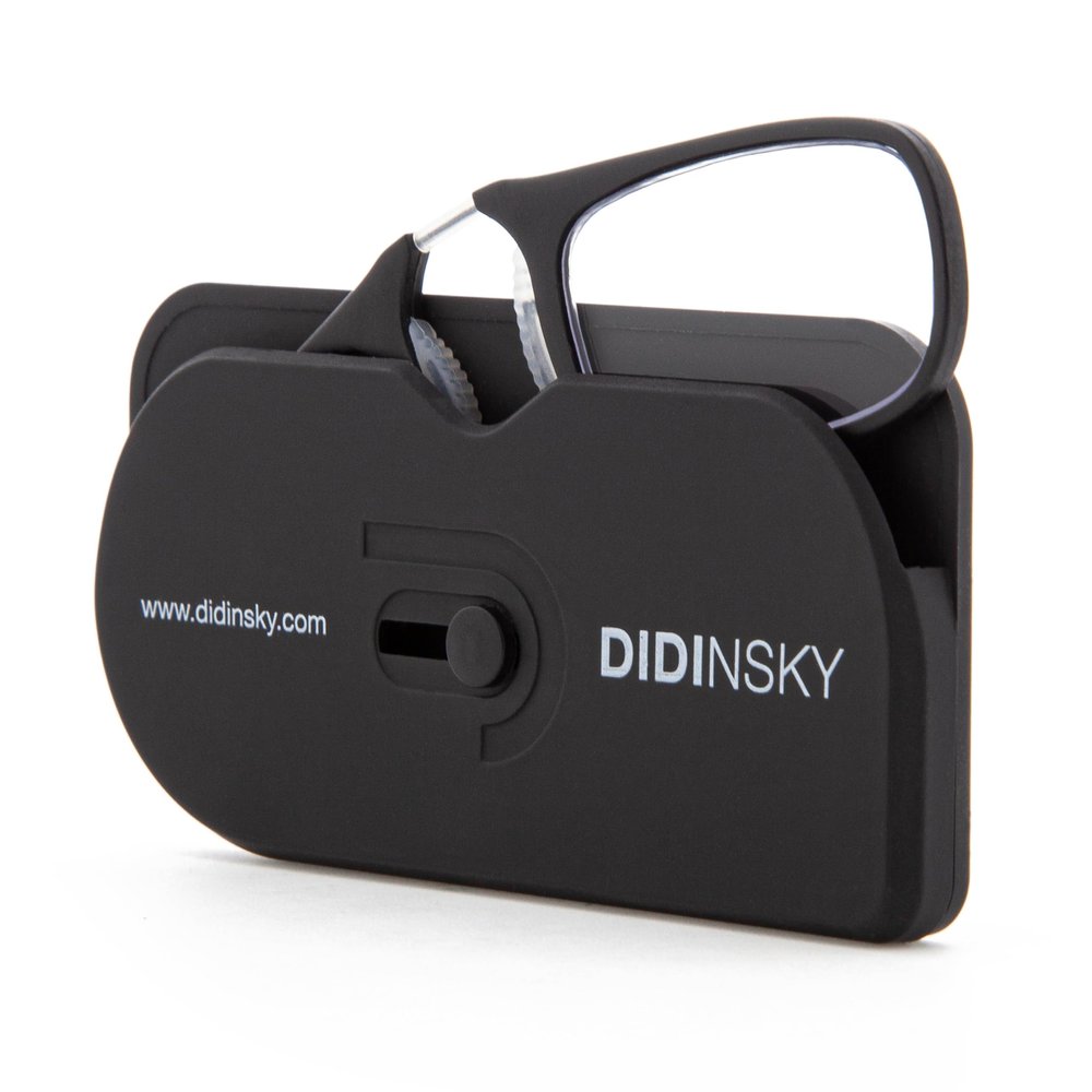 DIDINSKY MOMA Reading Glasses, Graphite Bio +3.0