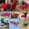 Warm Knitted Dog Sweater for Small and Medium Dogs and Cats view 3