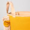 Nordic Coast Company Toy Basket, Lion Yellow/Natural, 100% Cotton Jersey, 45 cm view 2