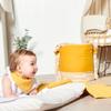 Nordic Coast Company Toy Basket, Lion Yellow/Natural, 100% Cotton Jersey, 45 cm view 3