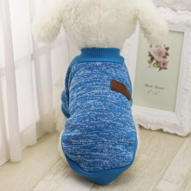 MINGSO Dog Clothing for Small Dogs, Soft Winter Sweater