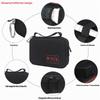 Elonbo Diabetic Supplies Travel Case, Glucose Meter and Insulin Pen Organizer, Black view 4