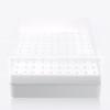 Nail Drill Bit Holder Organizer, 100-Hole Case, White view 1