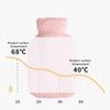 TBHOME 500/1000 mL Hot Water Bottle with Plush Cover view 4