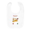 Fabulous Baby Organic Cotton Bib – Belgium Is Calling Me, Gastronomy, Beer, Chocolate view 1