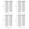 BIURKA Light-Blocking Curtain for Bedroom, Leopard 3D Print, Thermal Insulation, 90% Opaque, 220 x 210 cm view 4