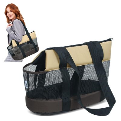 PETCUTE Carrier Bag for Small Dogs and Cats with Shoulder Strap
