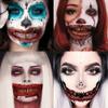 Wudaizhi Halloween Temporary Mouth Tattoos, 10 Pieces view 3