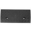 Black Rubber Threshold Ramp for Cars with Safety Bolts view 1