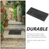Black Rubber Threshold Ramp for Cars with Safety Bolts view 2