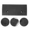 Black Rubber Threshold Ramp for Cars with Safety Bolts view 3