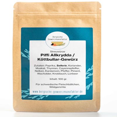 Piffi Allkrydda/Köttbullar Salt-Free Seasoning 100 g Swedish Spice
