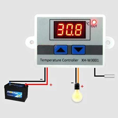 ZYWUOY 12V 220V Digital LED Temperature Controller